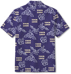 Custom Purple Hibiscus Hawaiian Shirt With Live Preview 5
