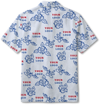 Custom White Hibiscus Hawaiian Shirt With Live Preview 4