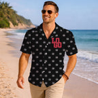 Custom Small Logo Hawaiian Shirt For Business - 5