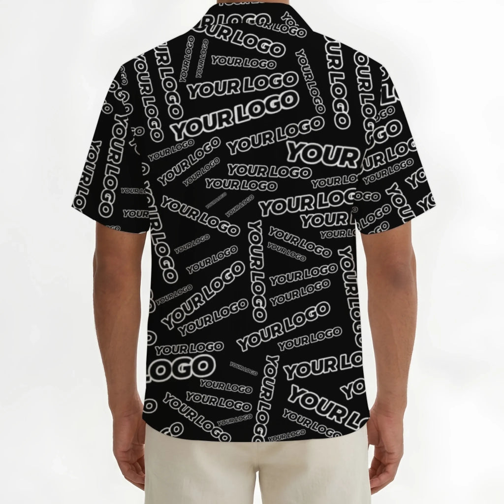 Custom Random Text Logo Hawaiian Shirt With Live Preview - 2