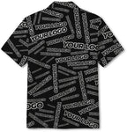 Custom Random Text Logo Hawaiian Shirt With Live Preview - 3