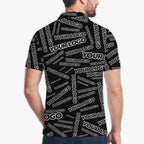 Custom Random Text Logo Polo Shirt With Live Preview2