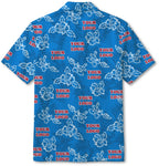 Custom Blue Hibiscus Hawaiian Shirt With Live Preview - Mako Hawaiian