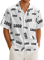 Custom Brand Logo Chaos AOP Shirt - Mako Hawaiian
