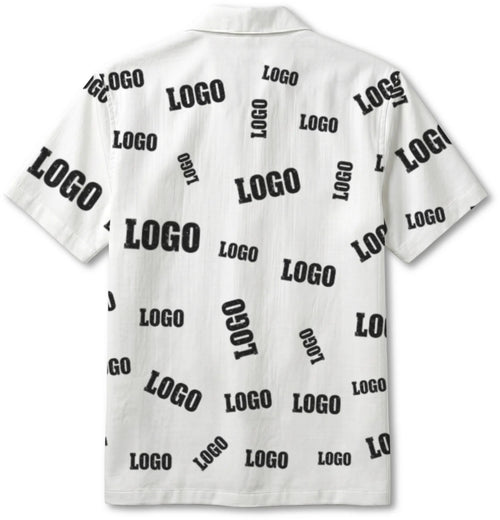 Custom Brand Logo Chaos AOP Shirt - Mako Hawaiian