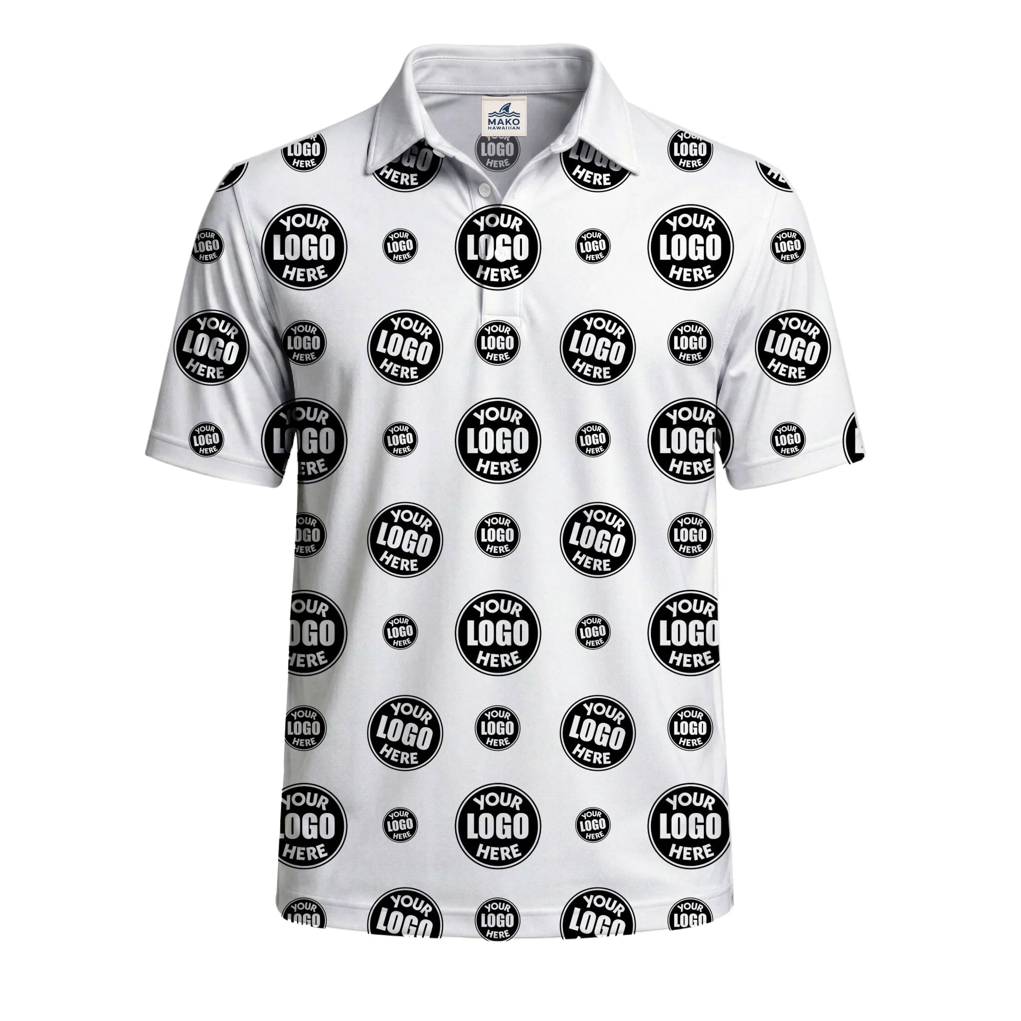 Custom Company Event Polo Shirt For Teams - Mako Hawaiian