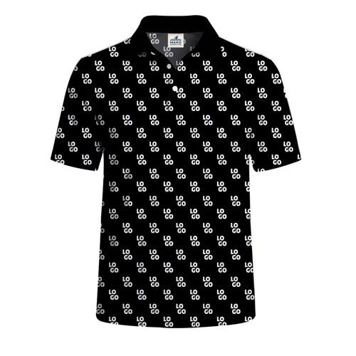 Custom Company Logo Polo Shirt - Mako Hawaiian