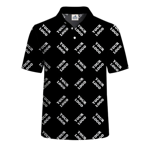 Custom Company Logo Polo Shirt No Minimum - Mako Hawaiian