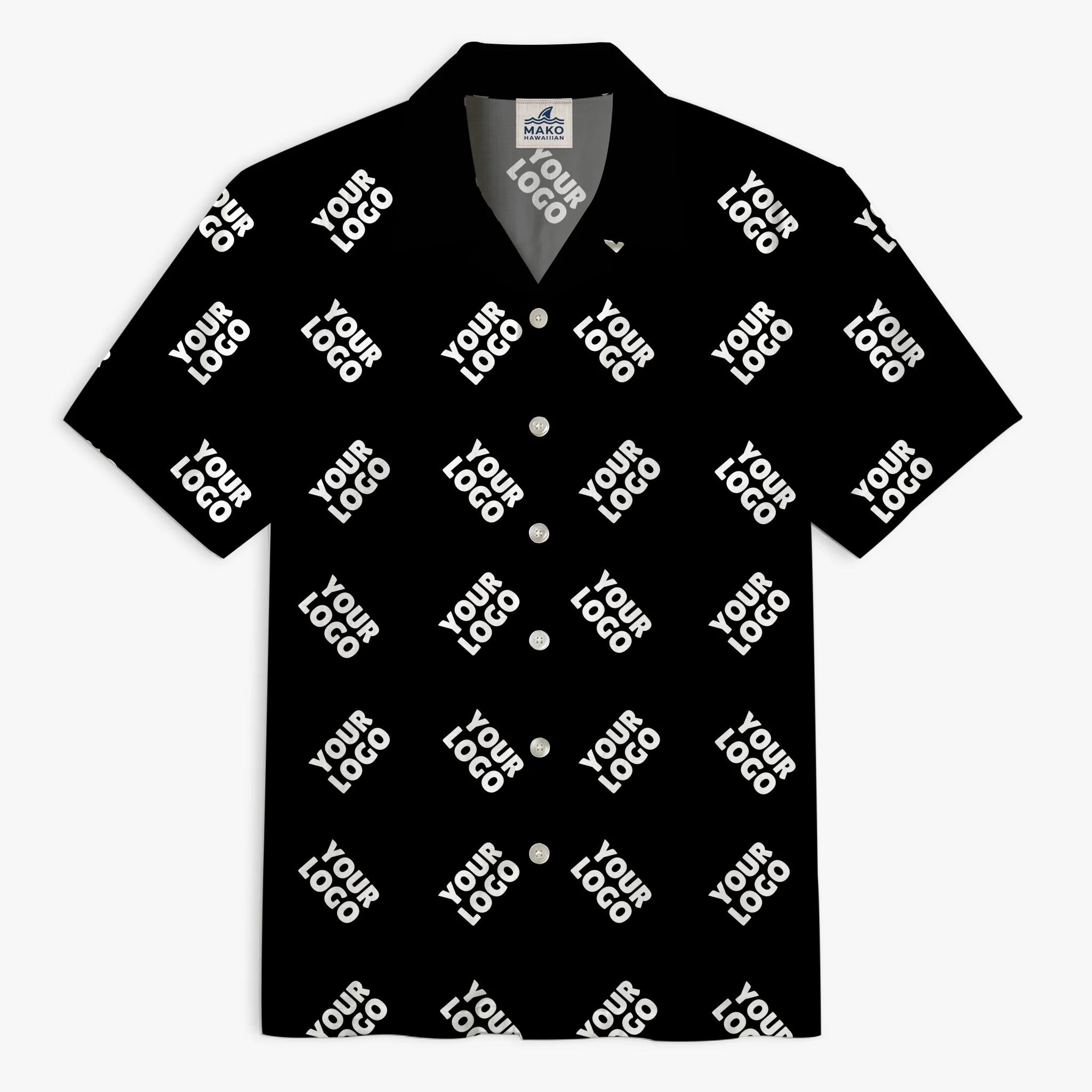 Custom Logo Company Shirt No Minimum - Mako Hawaiian
