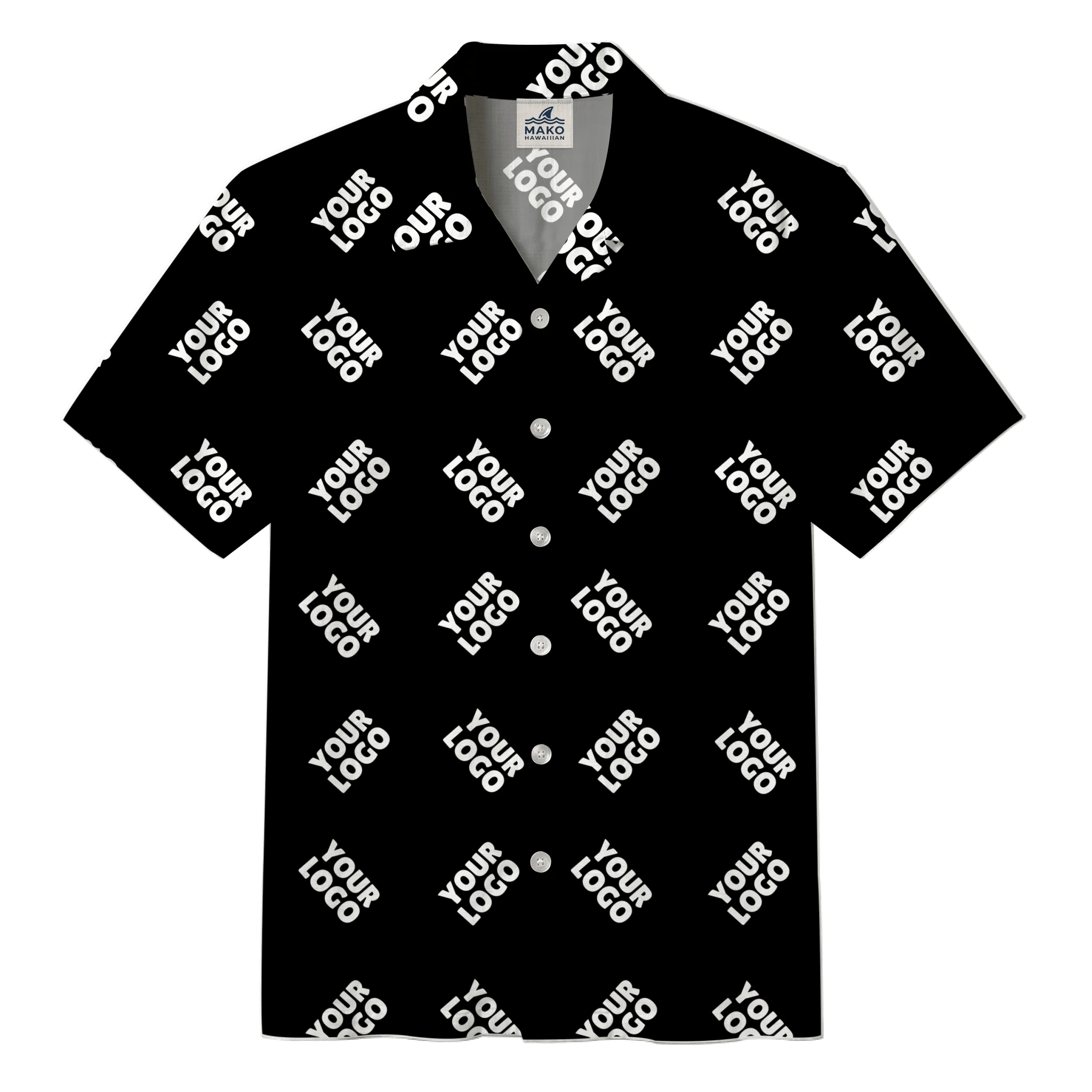 Custom Logo Company Shirt No Minimum - Mako Hawaiian