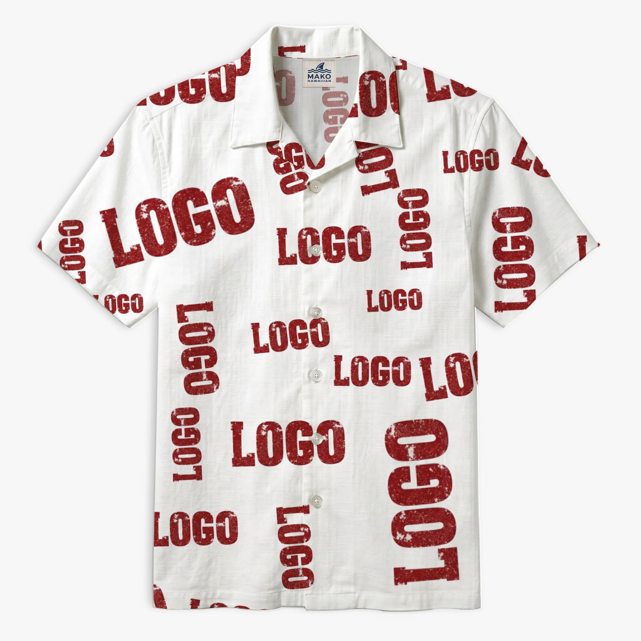 Custom Logo Mashup Shirt - Mako Hawaiian