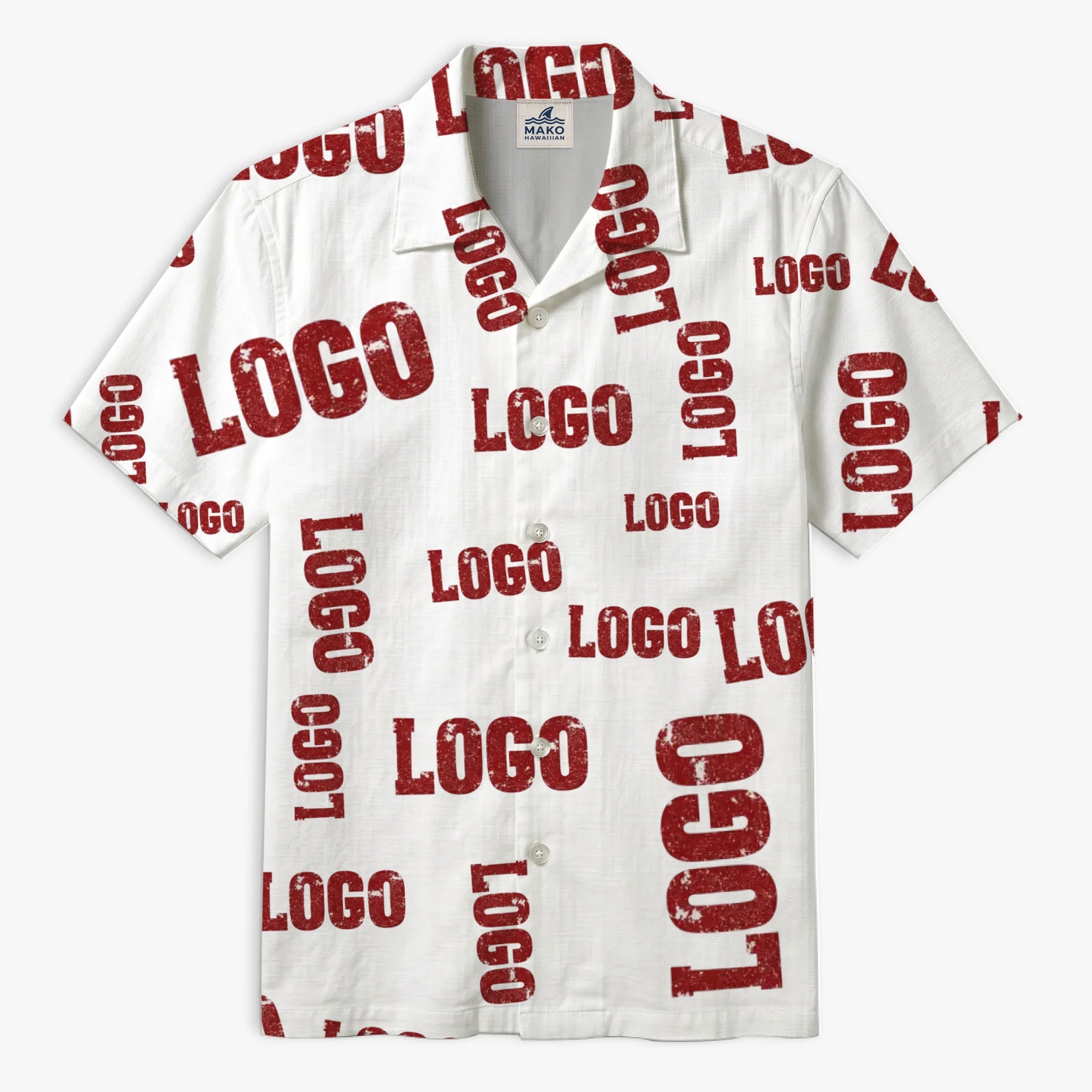 Custom Logo Mashup Shirt - Mako Hawaiian