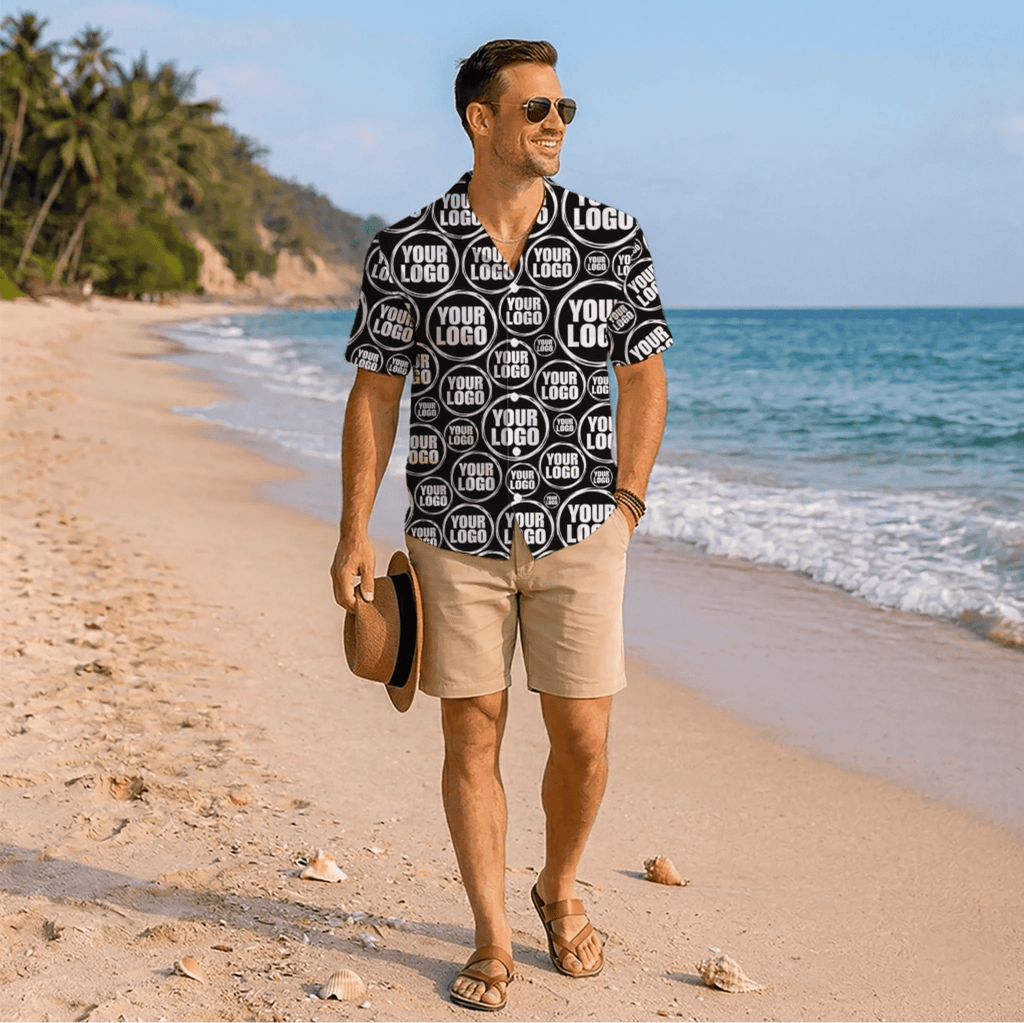 Custom Random Circle Hawaiian Shirt with Live Preview - Mako Hawaiian