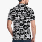 Custom Random Circle Polo Shirt with Live Preview - Mako Hawaiian