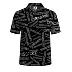 Custom Random Text Logo Polo Shirt With Live Preview - Mako Hawaiian