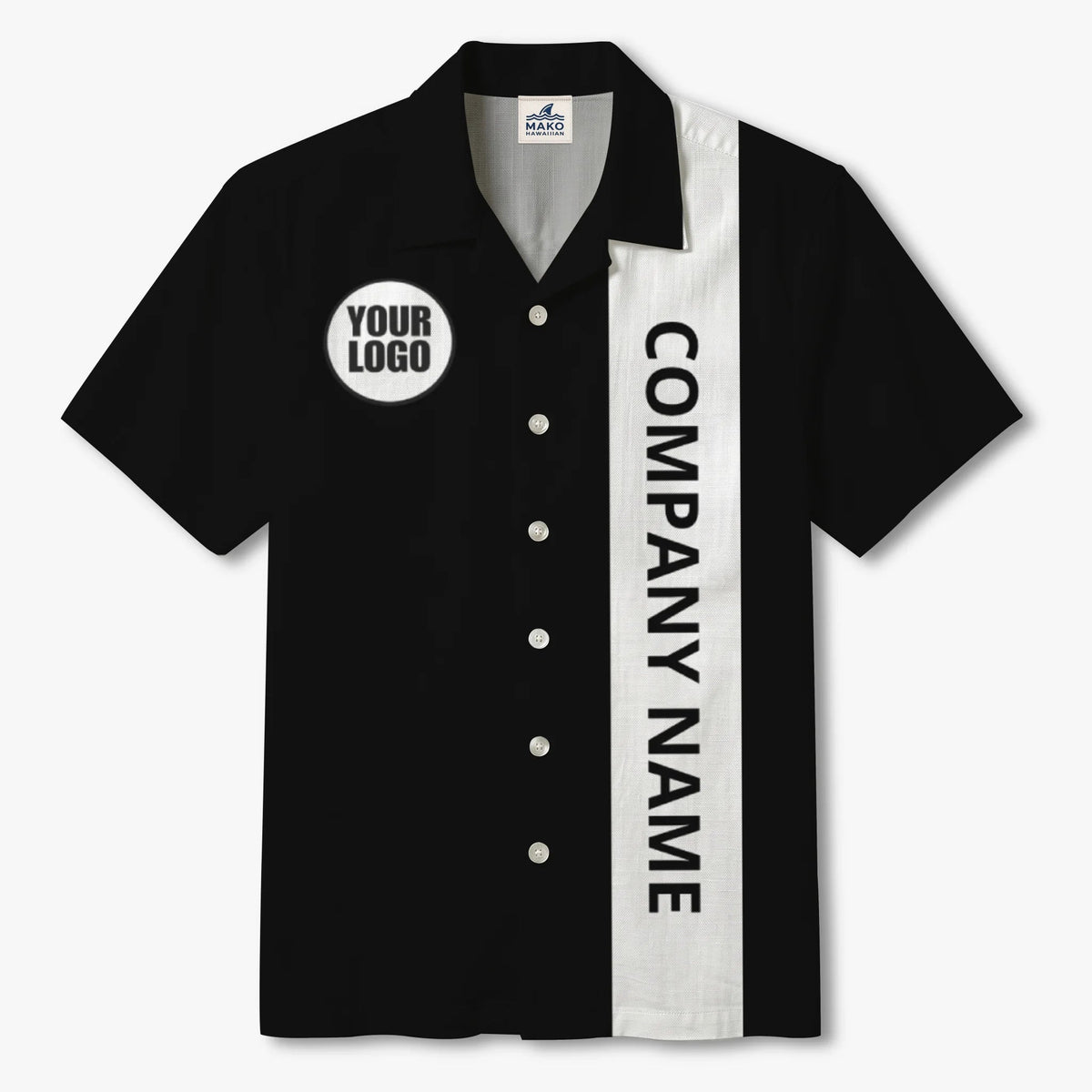 Custom Team Shirt With Logo Personalized Company Apparel - Mako Hawaiian