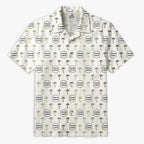 [Instant Preview] Custom Company Logo Hawaiian Shirt With Palm Tree Pattern - Mako Hawaiian