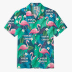 [Instant Preview] Flamingo Aloha Shirt For Beach Resort Events - Mako Hawaiian