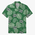 [Instant Preview] Personalized Tropical Leaf Aloha Shirt - Mako Hawaiian