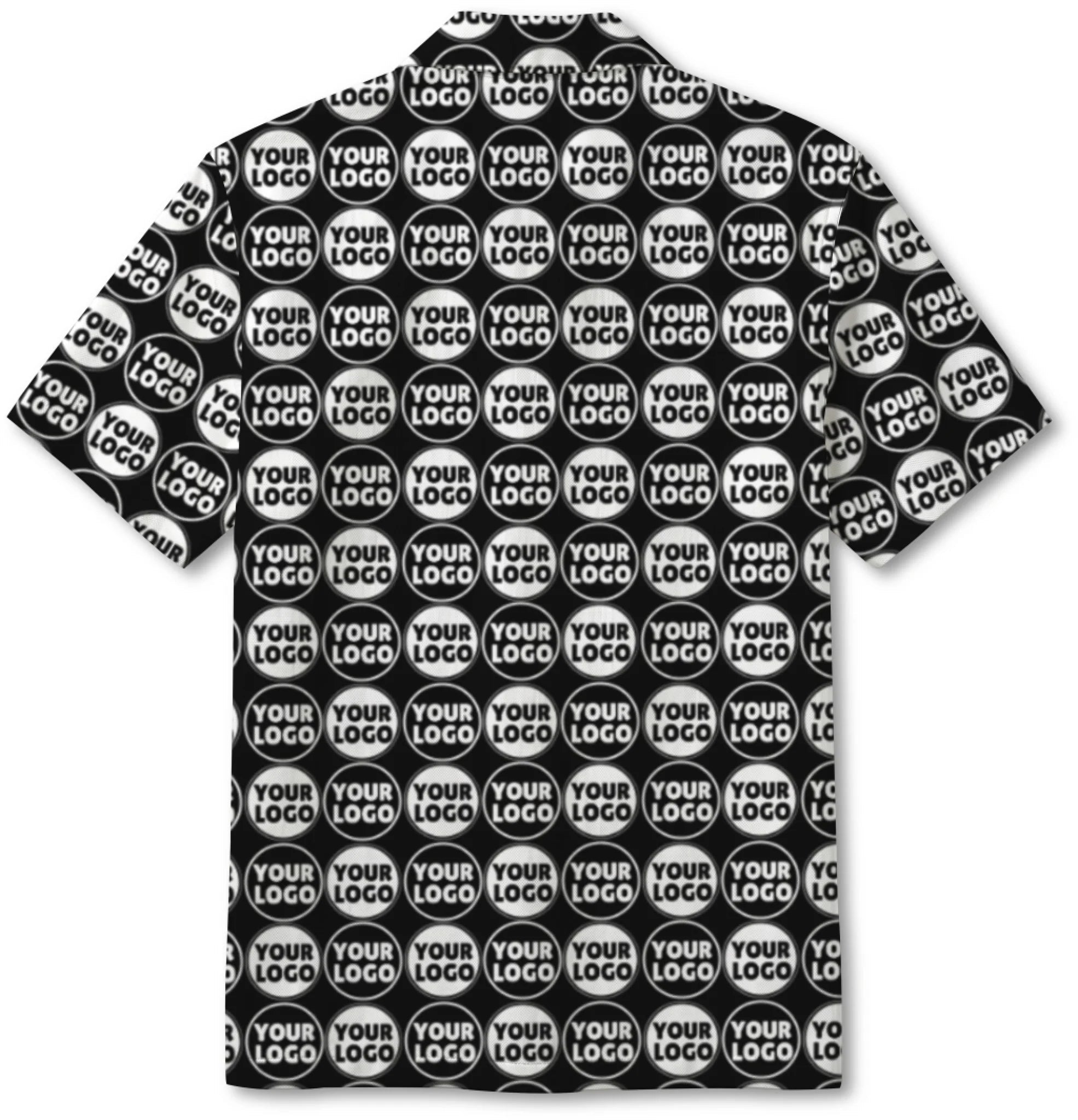 Personalized Circular Logo Hawaiian Shirt - Mako Hawaiian