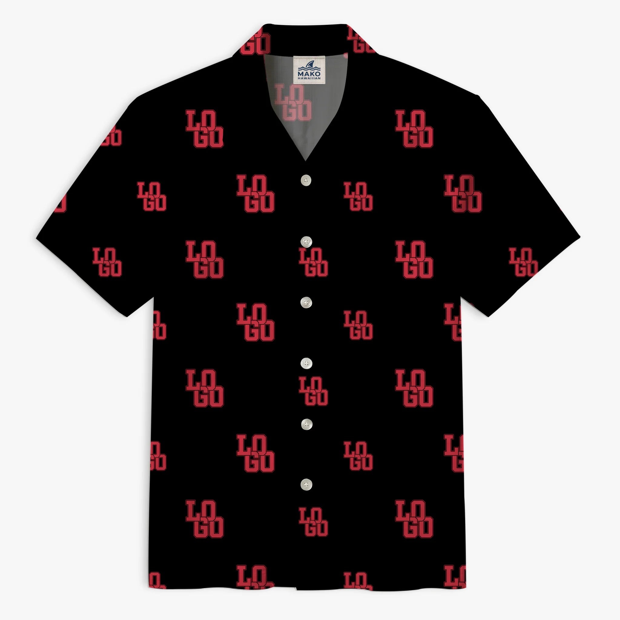 Personalized Company Shirts With Logo No Minimum - Mako Hawaiian