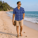 Personalized Hawaiian Shirt With Team Building - Mako Hawaiian