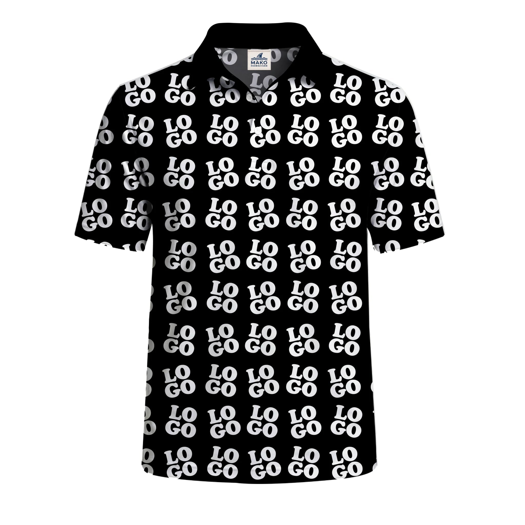Personalized Team Uniform Polo Shirt - Mako Hawaiian