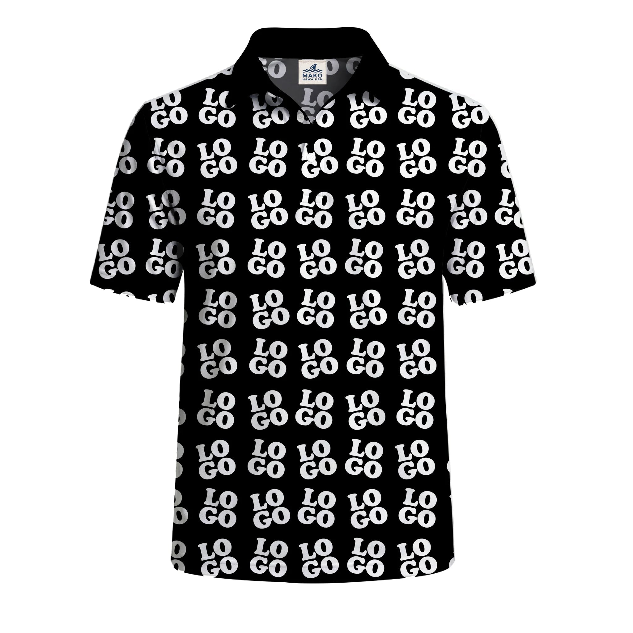 Personalized Team Uniform Polo Shirt - Mako Hawaiian